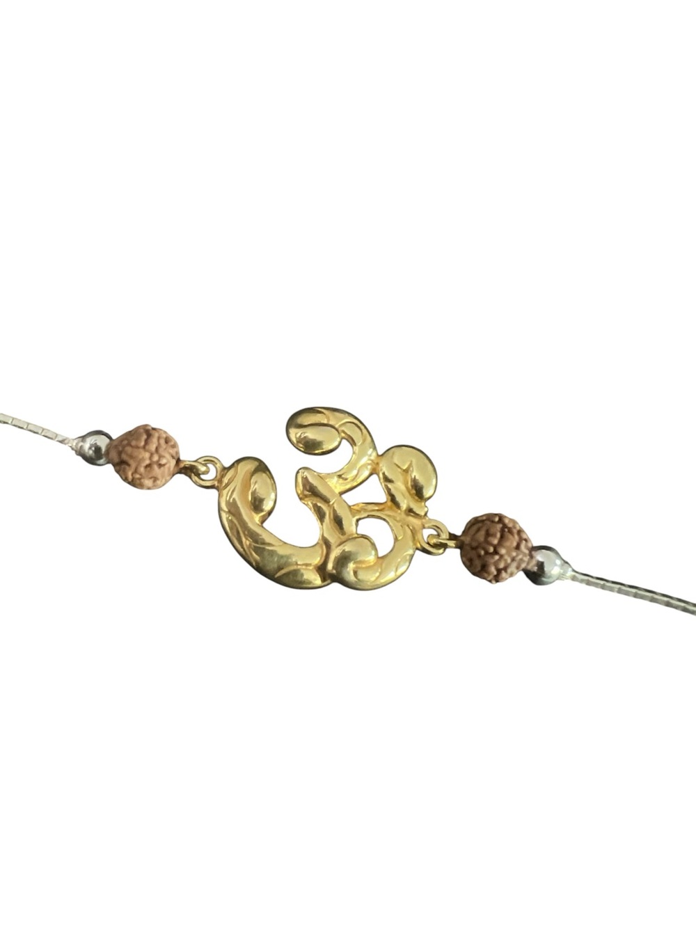 Silver Rakhi | Indian Raksha Bandhan Rakhi | Traditional Brother Gift